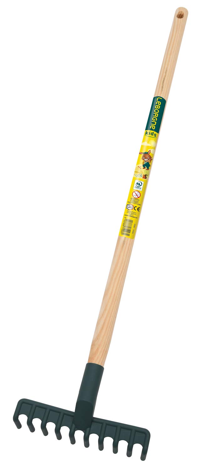 leborgne-r-teau-de-jardinage-enfant-70-cm-t-te-plastique-manche-bois-pefc-jaune- image 1