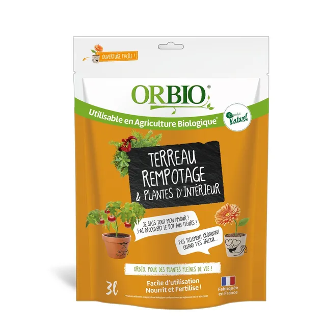 or-brun-terreau-rempotage-et-plante-d-int-rieur-3-l image 1