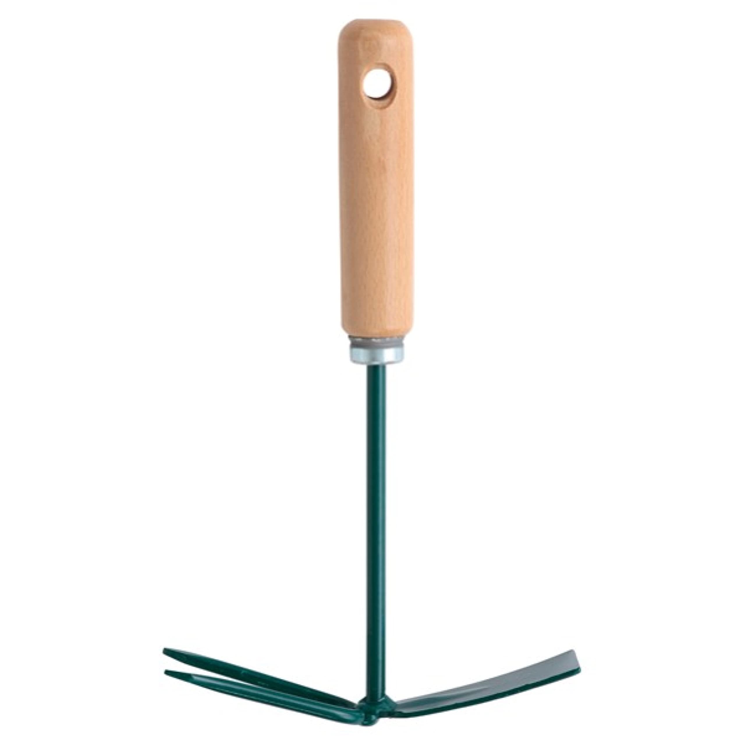 leborgne-petite-griffe-3-dents-acier-manche-bois-35-cm image 2