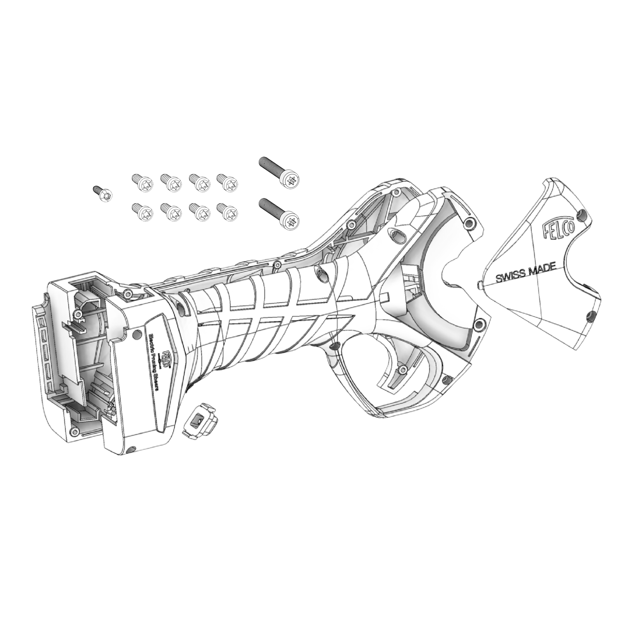 felco-834-4-couvercles-et-vis-pi-ce-d-tach-e image 1