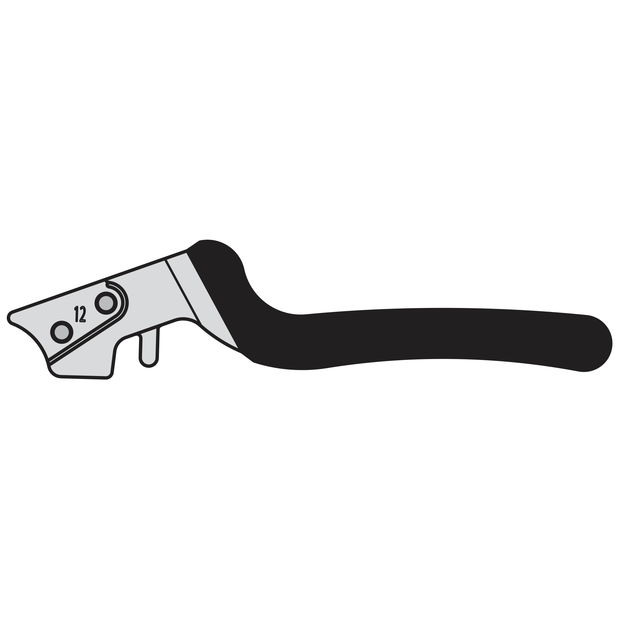 felco-12-2-jeu-de-poign-es-complet-sans-contre-lame-pi-ce-de-rechange image 1