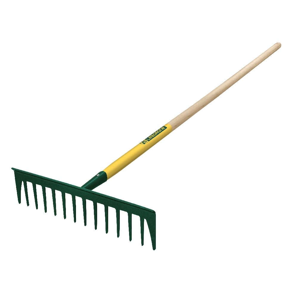 leborgne-r-teau-forg-14-dents-courbes-36-cm-manche-bois-150-cm image 2
