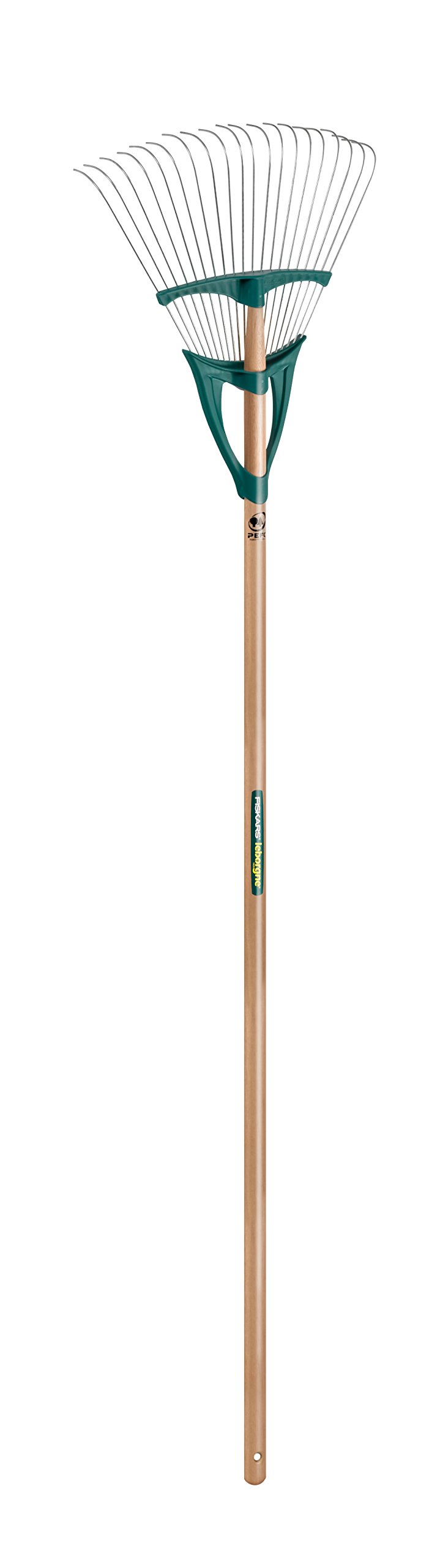 leborgne-balai-gazon-xfil-duopro-20-dents-52-cm-manche-150-cm image 2