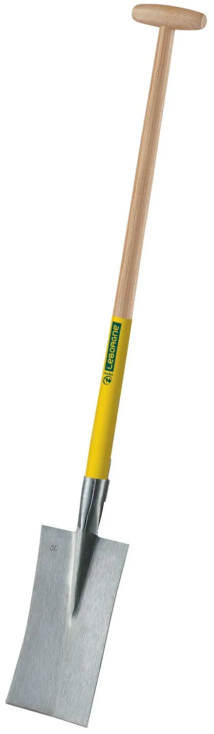 leborgne-duopro-louchet-nord-28-cm-manche-b-quille-bois-90-cm image 1