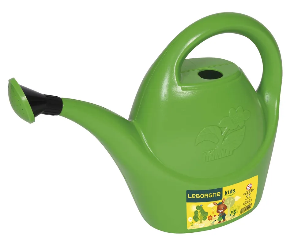 leborgne-kids-arrosoir-enfant-2-l-plastique-vert image 1
