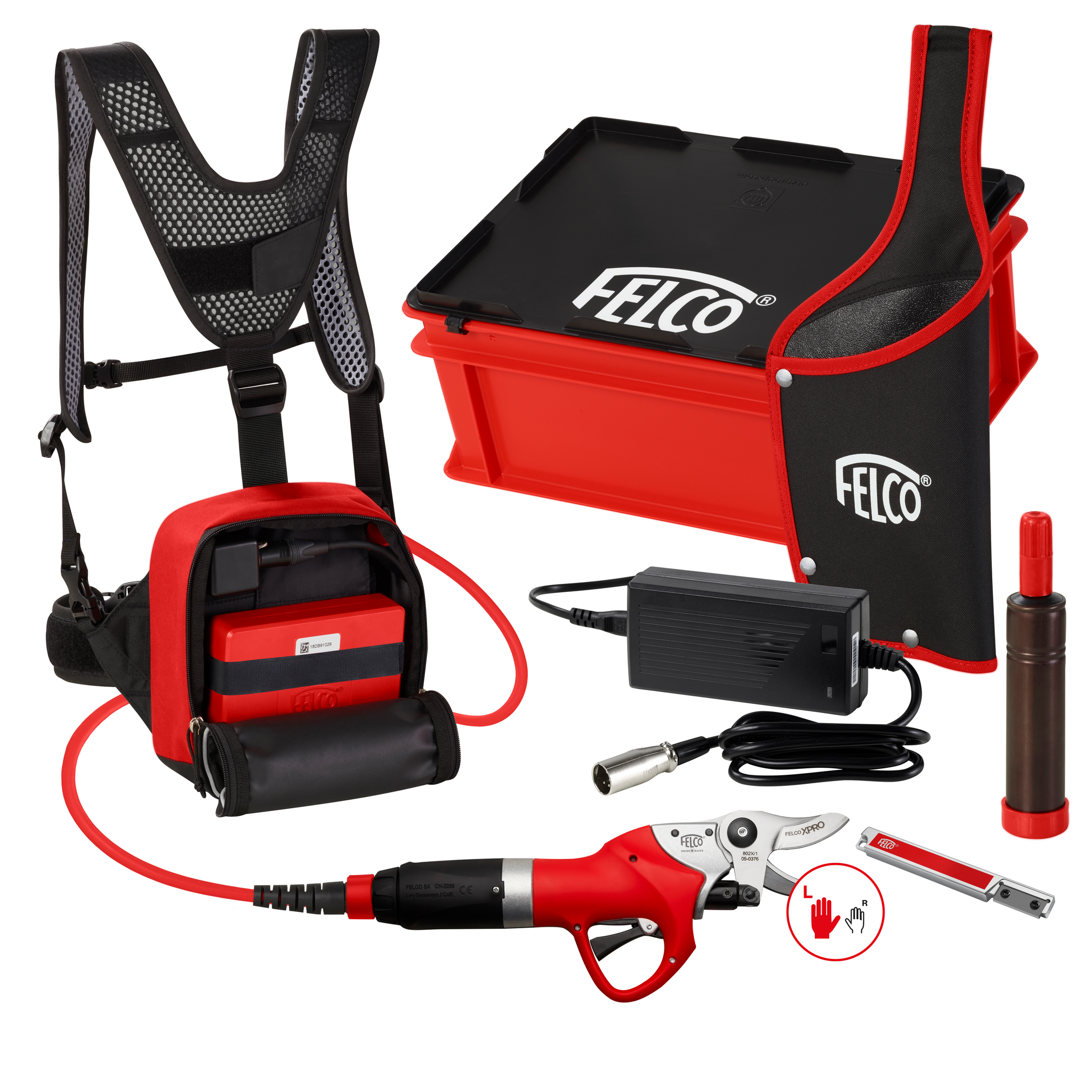 felco-802g-s-cateur-lectrique-gaucher-coupe-30-mm image 1
