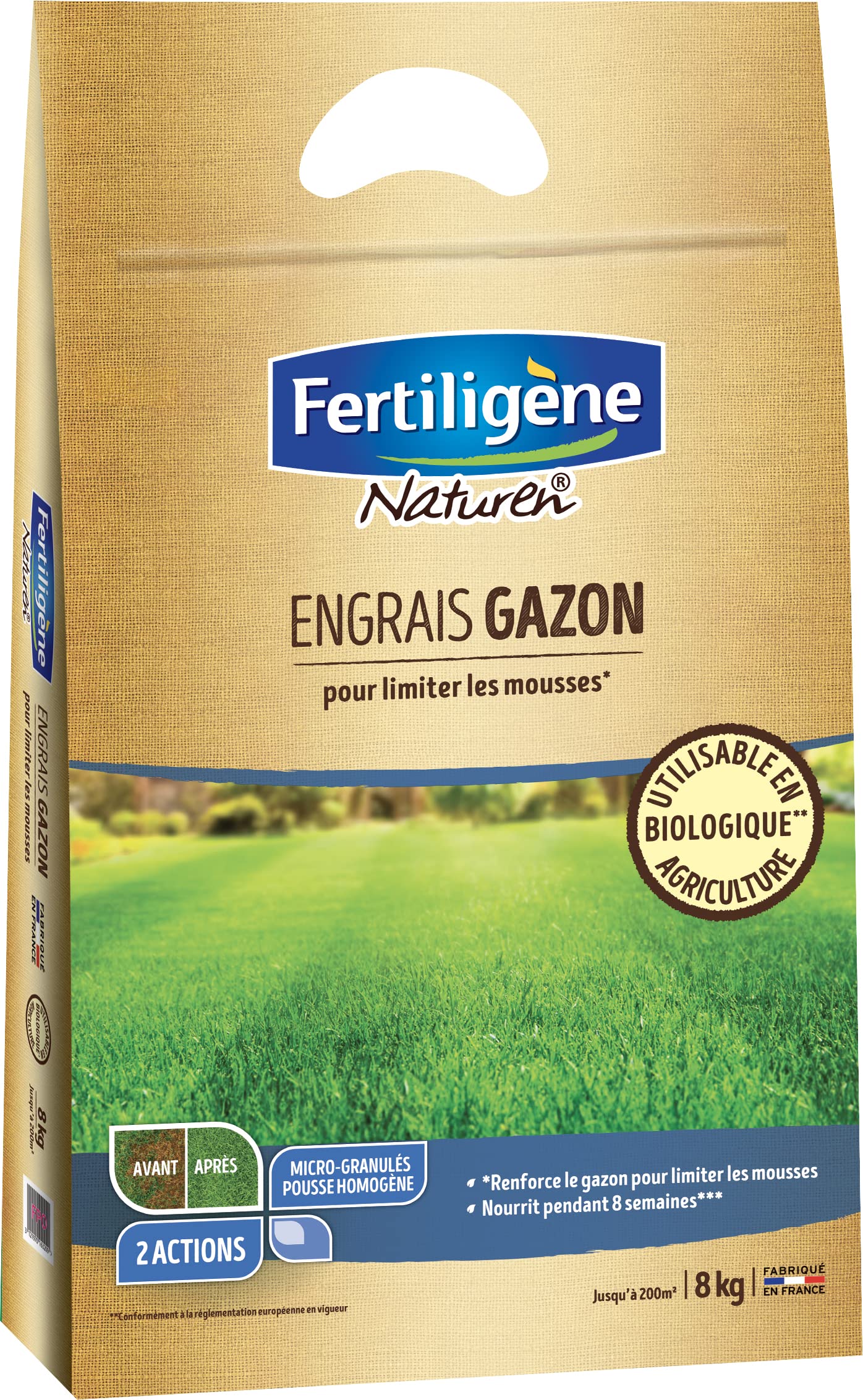 fertilig-ne-naturen-engrais-gazon-organique-anti-mousse-8-kg-200-m image 1