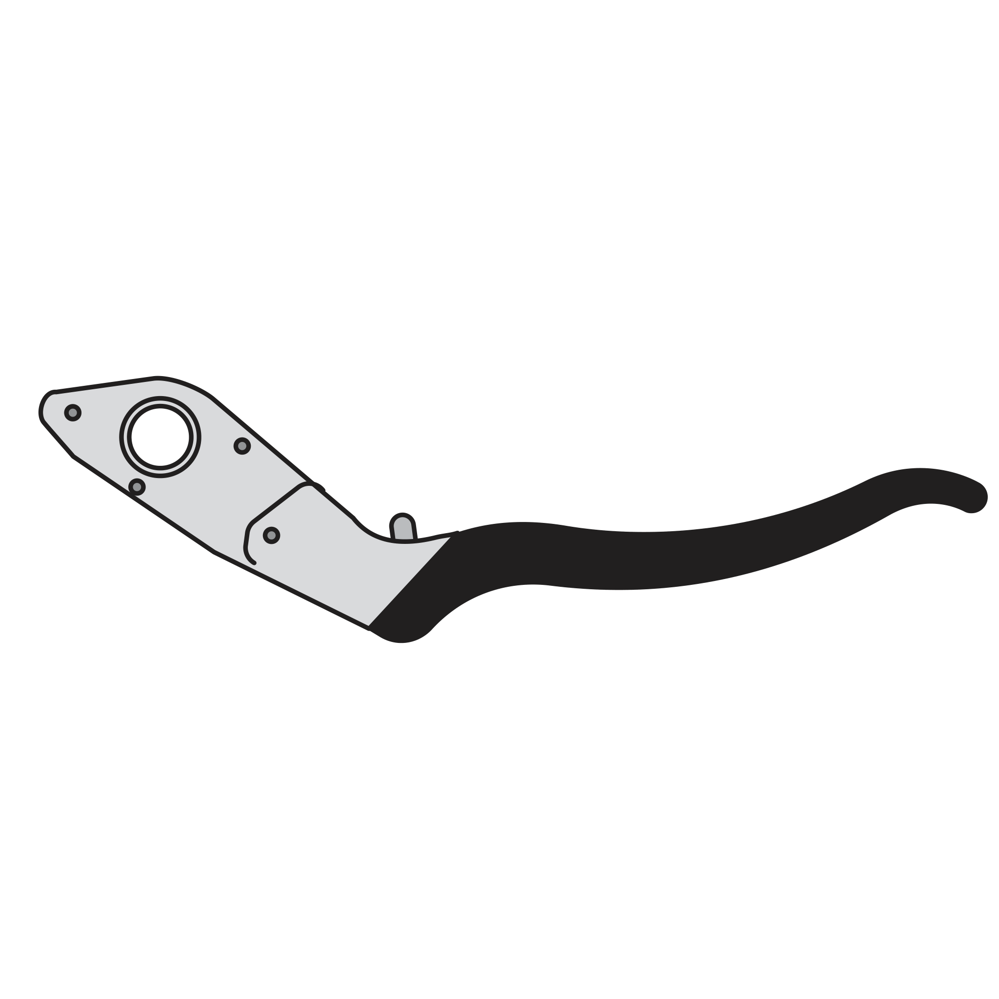 felco-32-1-jeu-de-poign-es-complet-sans-lame-d-origine-pour-felco-14 image 1