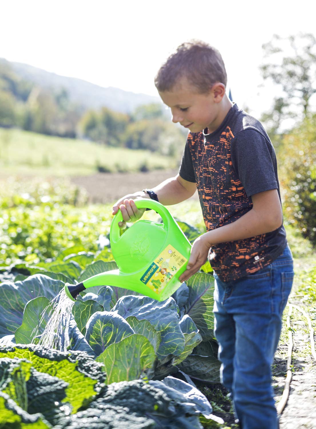 leborgne-kids-arrosoir-enfant-2-l-plastique-vert image 5