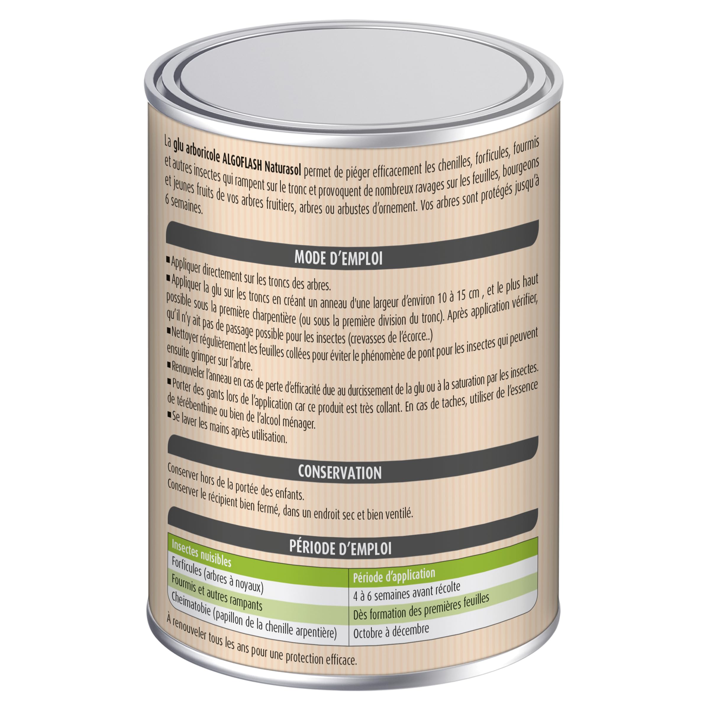 algoflash-naturasol-glu-arboricole-contre-insectes-rampants-pot-400-g image 3