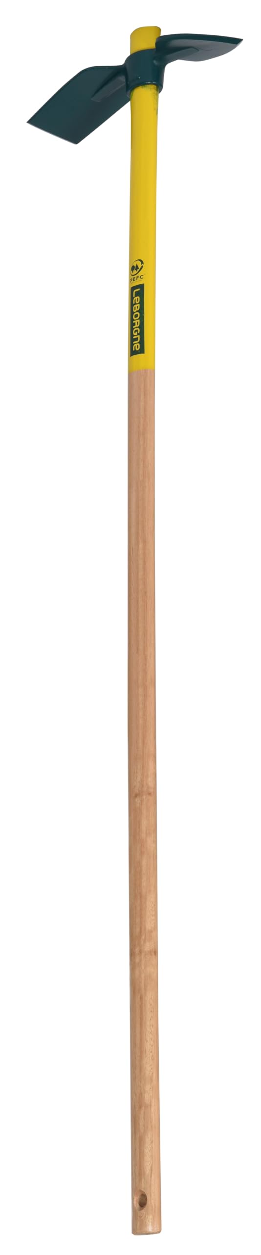 leborgne-serfouette-forg-e-panne-et-fourche-35-cm-310341-manche-bois image 4
