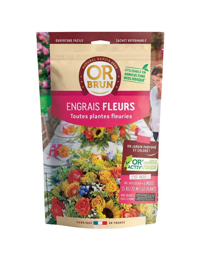 or-brun-engrais-fleurs-uab-action-6-mois-1-5-kg image 1