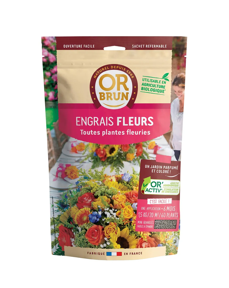 or-brun-engrais-fleurs-uab-action-6-mois-1-5-kg image 1