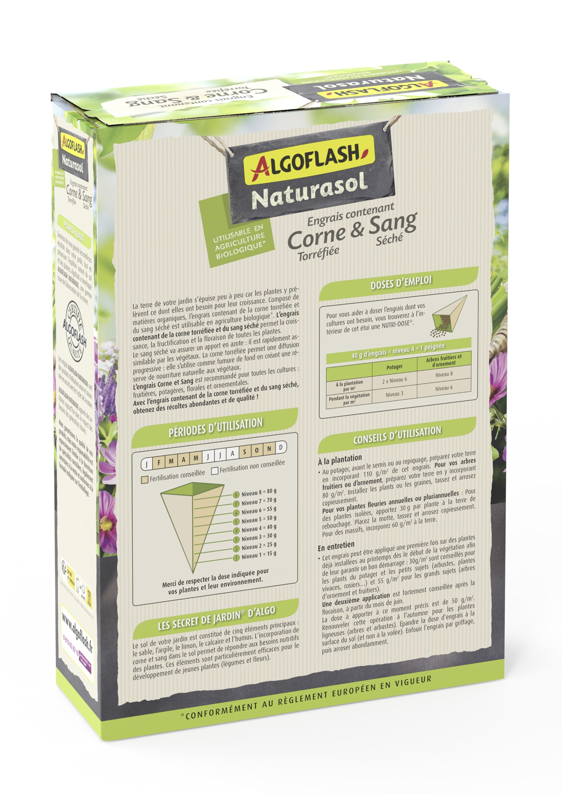 algoflash-naturasol-engrais-corne-torr-fi-e-et-sang-s-ch-1-5-kg-50-m image 2